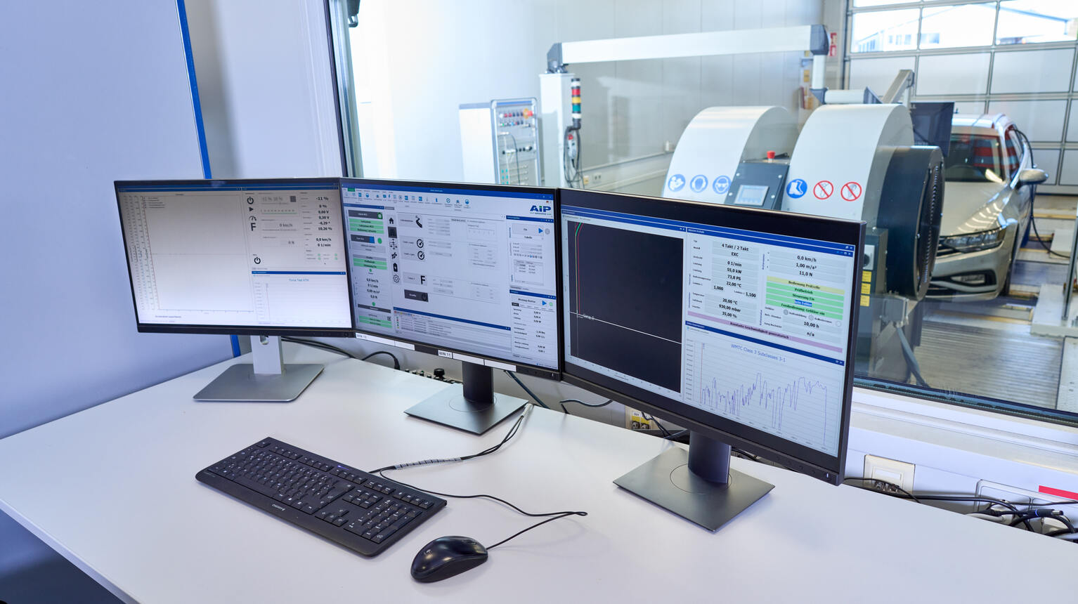 Digitale Prüfstandsüberwachung