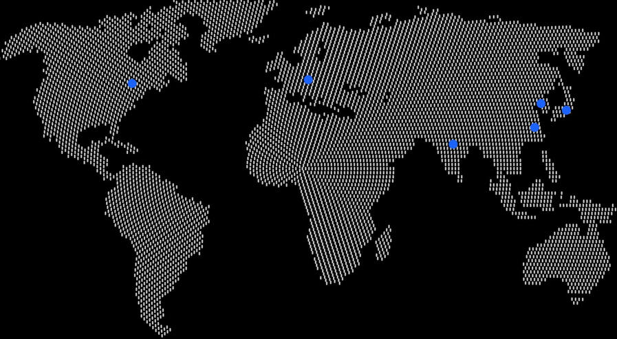 Global presence map