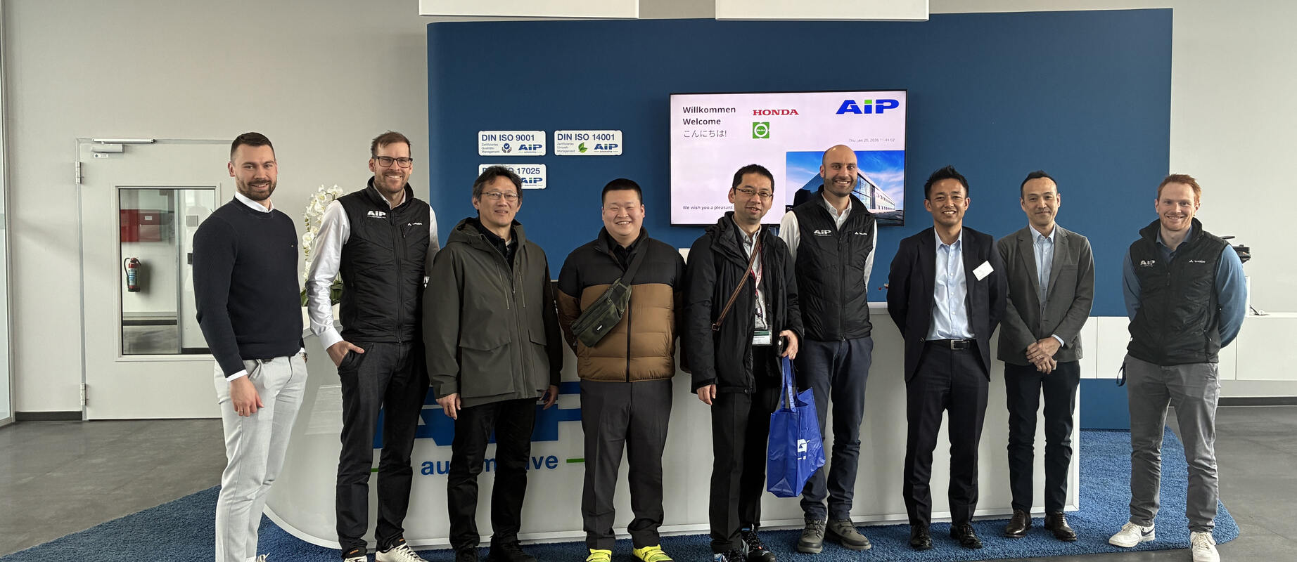Honda und Okaya zu Gast bei AIP in Haldenwang