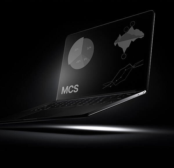 Laptop mit Graphen